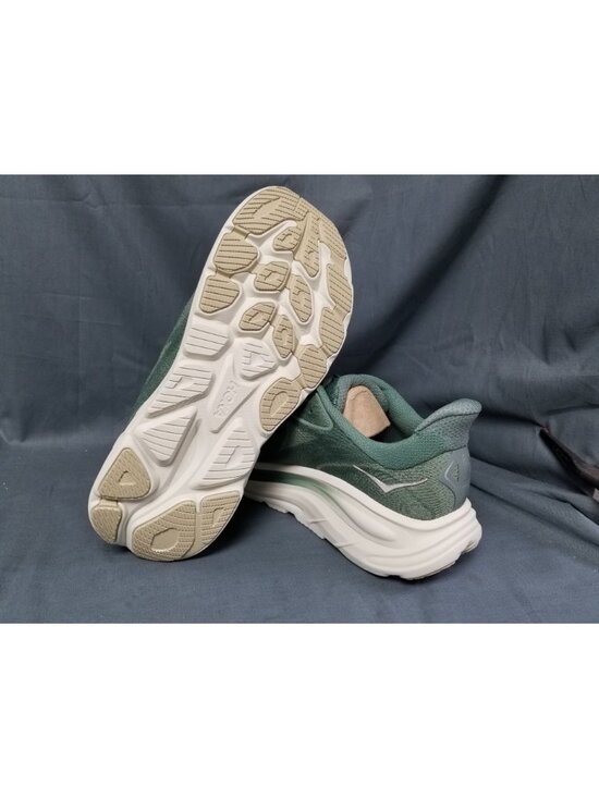 Hoka One One Clifton 10 Fern Truffle Salt Sneakers Men\'s Size 9.5 NEW NO BOX! main image 10